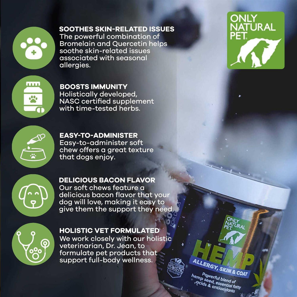 Allergy Skin & Coat Hemp Soft Chews D77264