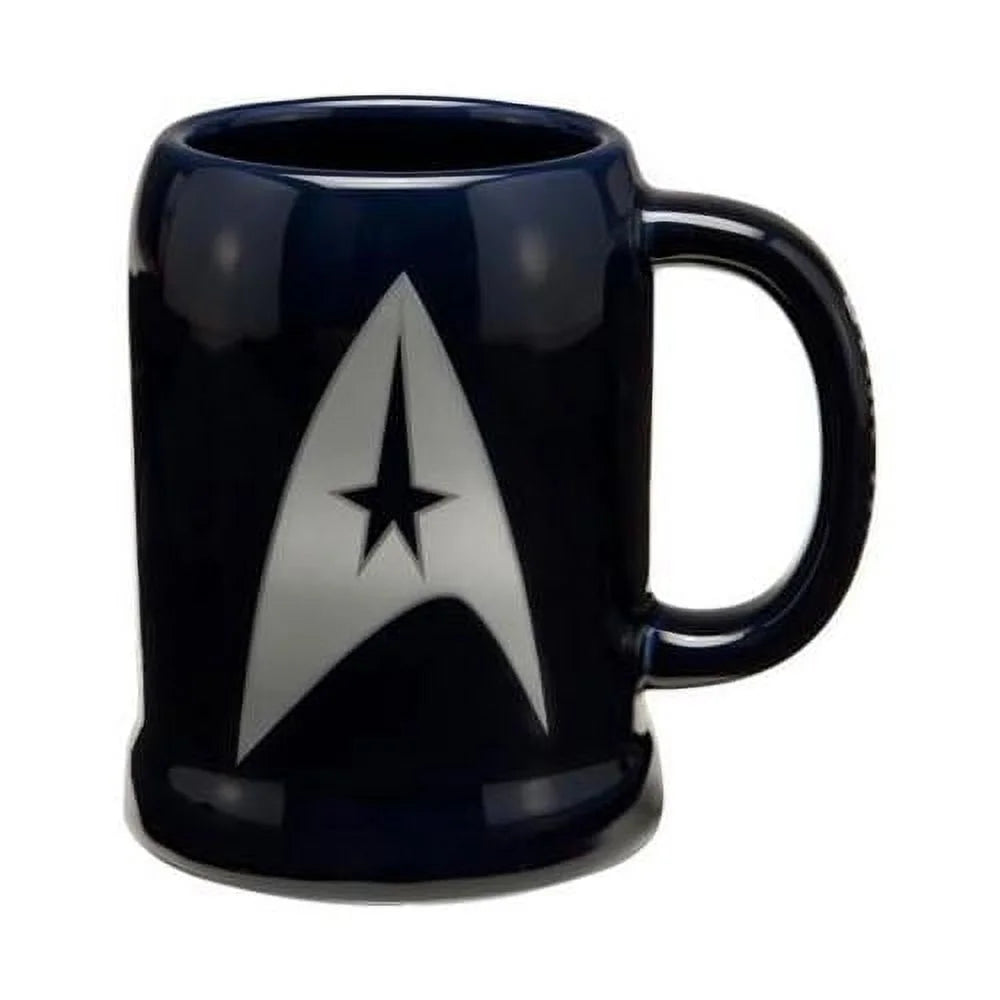 20 Oz Ceramic Stein Blue I720720