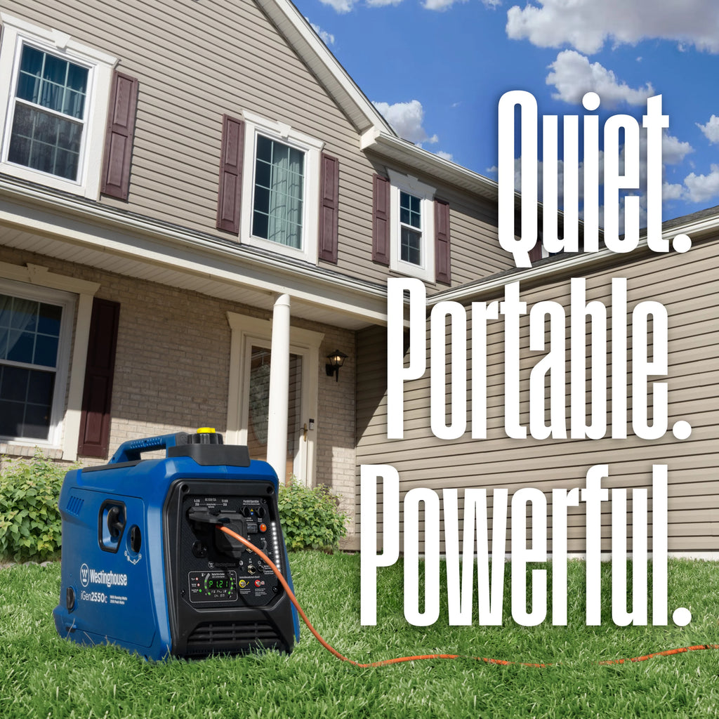 Gas Powered Portable Inverter Generator with CO Sensor A321