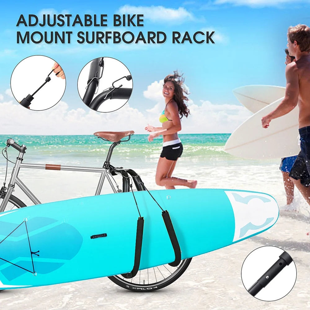 Surfboard Bicycles Carrier Rack Bike Skimboard Kiteboard Holder Z107