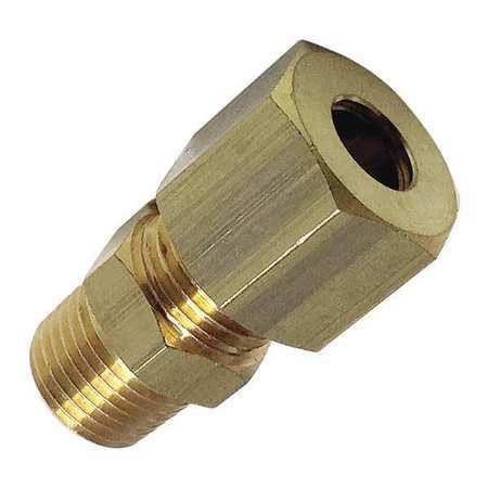 6mm Compression x 3/8x22 Male BSPT Straight Adapter 10pk T90773