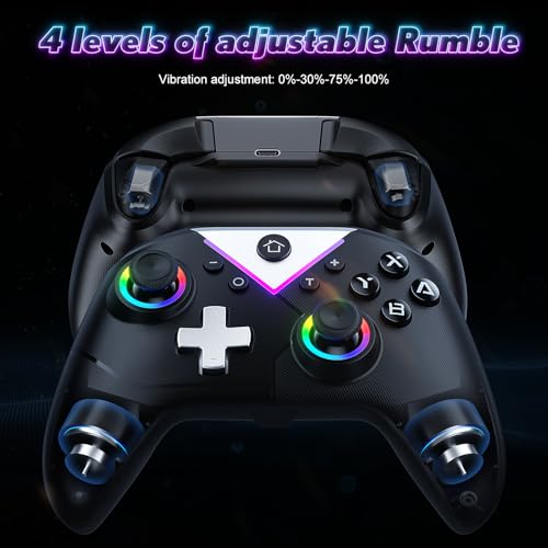 RGB Wireless Controller for Nintendo Switch and PC Y81685