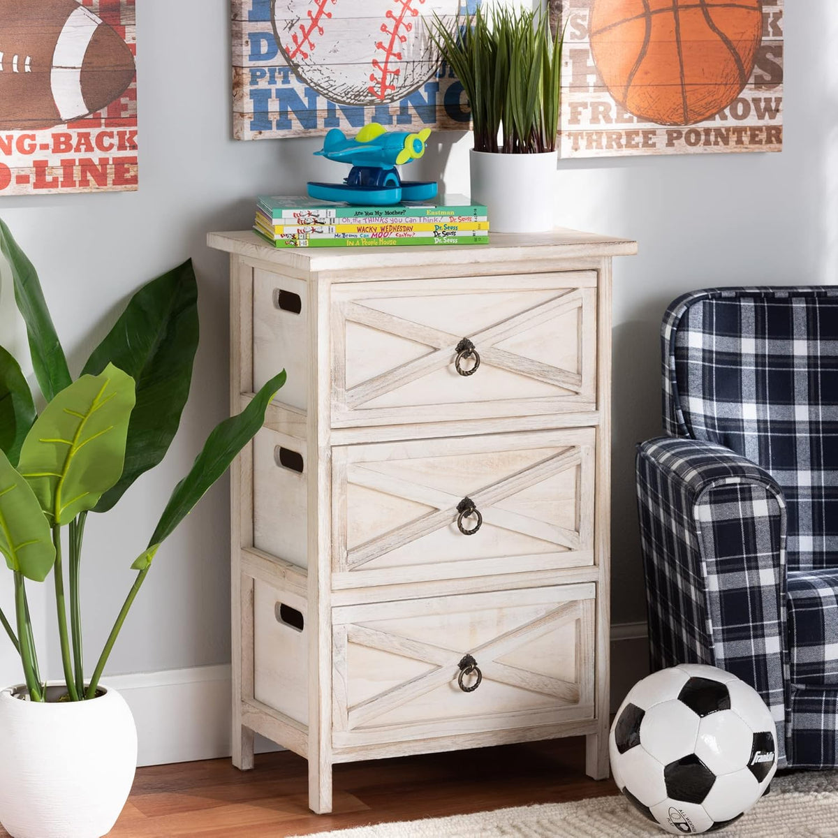 Light Brown Multipurpose Shelving and Cabinets B14484