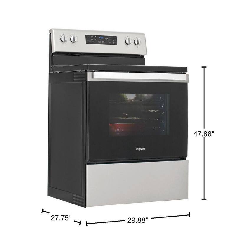 5.3 cu. ft. Electric Range with 5-Elements in Stainless Steel Y632327