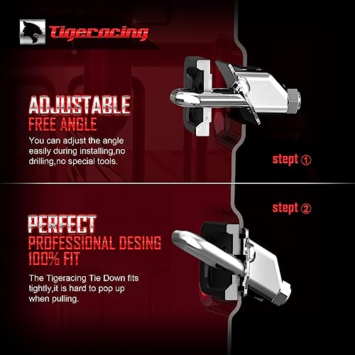 Retractable Truck Bed D Ring Anchors 3000LBS Capacity (of 2) Z18278