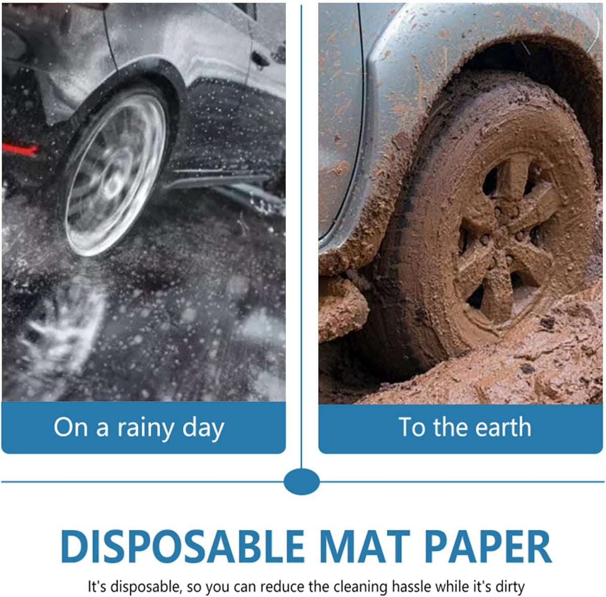 Disposable Paper Car Floor Mats E692