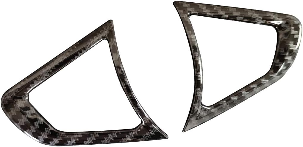3PCS Carbon Fiber Steering Wheel Cover J70560