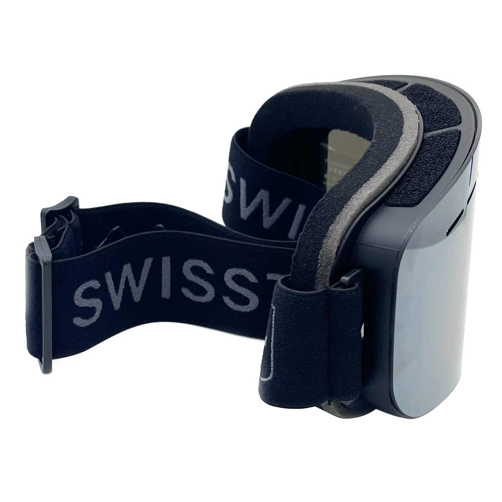 Rimless Ski Goggle Black Strap T554360