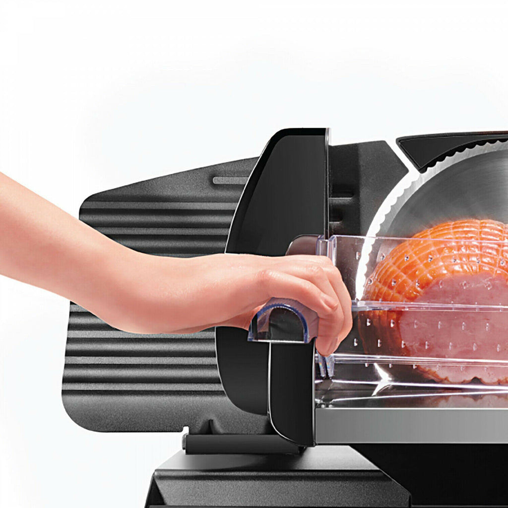 Black Stainless Steel Electric Food Slicer L76704