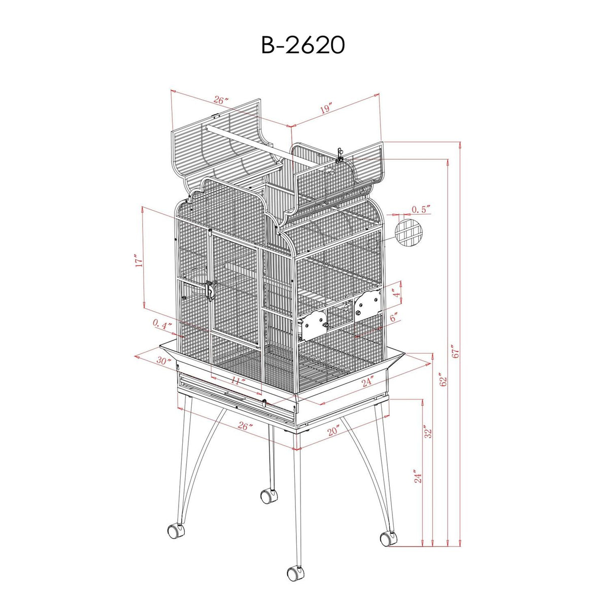 Flight Cage F1154