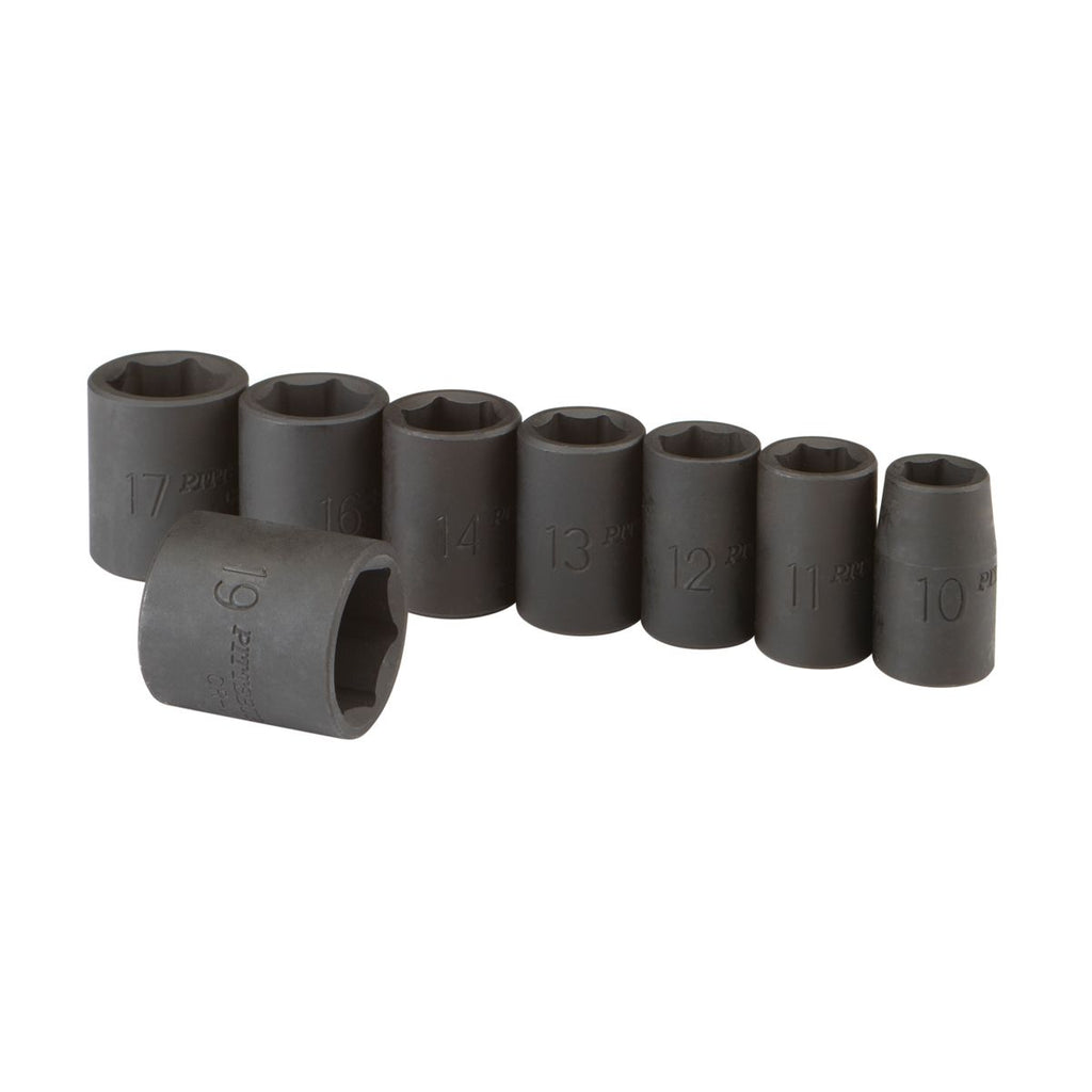 3/8 in. Drive Metric Impact Socket Set, 8 Piece Z411299