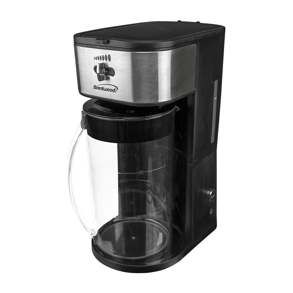 Black Iced Tea and Coffee Maker with 64 Ounce Pitcher E184