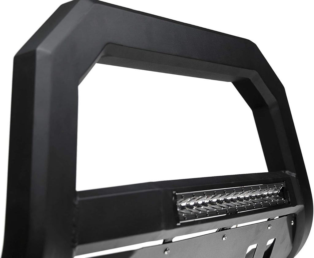 Matte Black Bull Bar with LED D2985