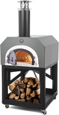 Wood-Burning Mobile Outdoor Pizza Oven I35660