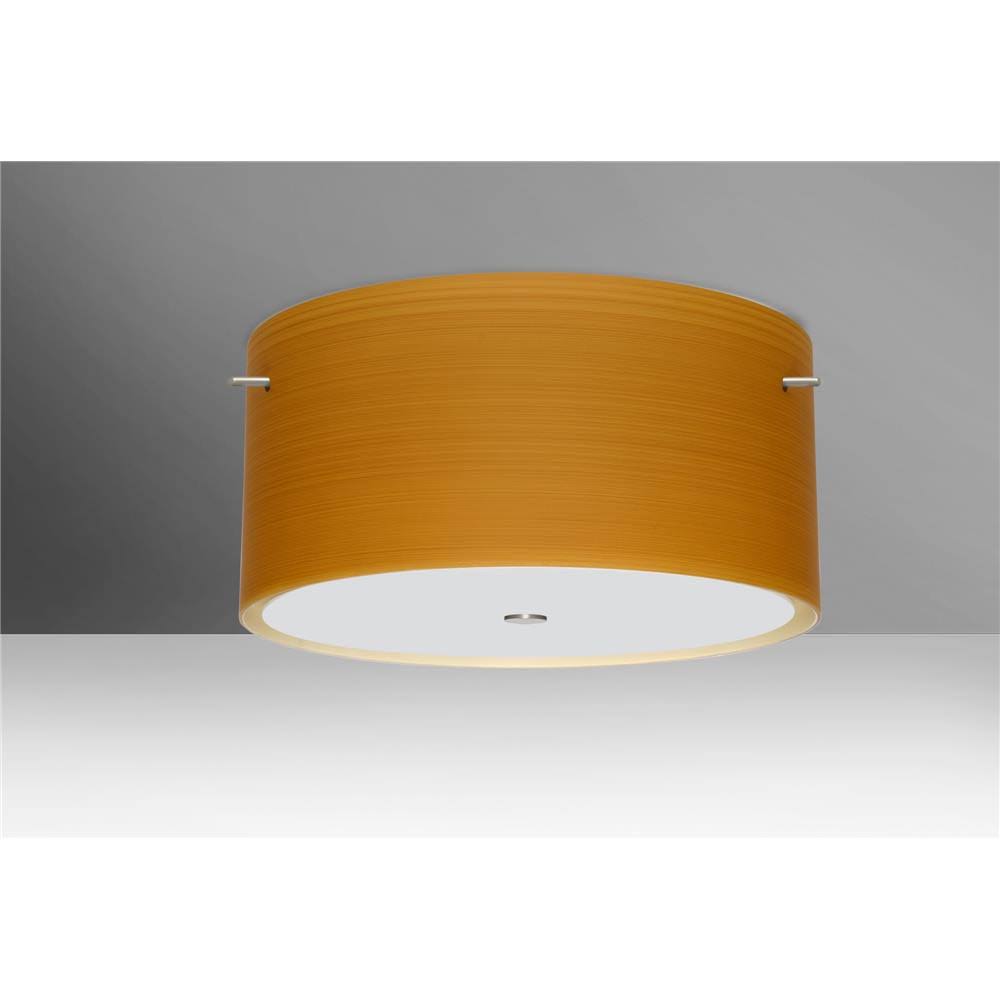 Satin Nickel Flush Mount Light E631