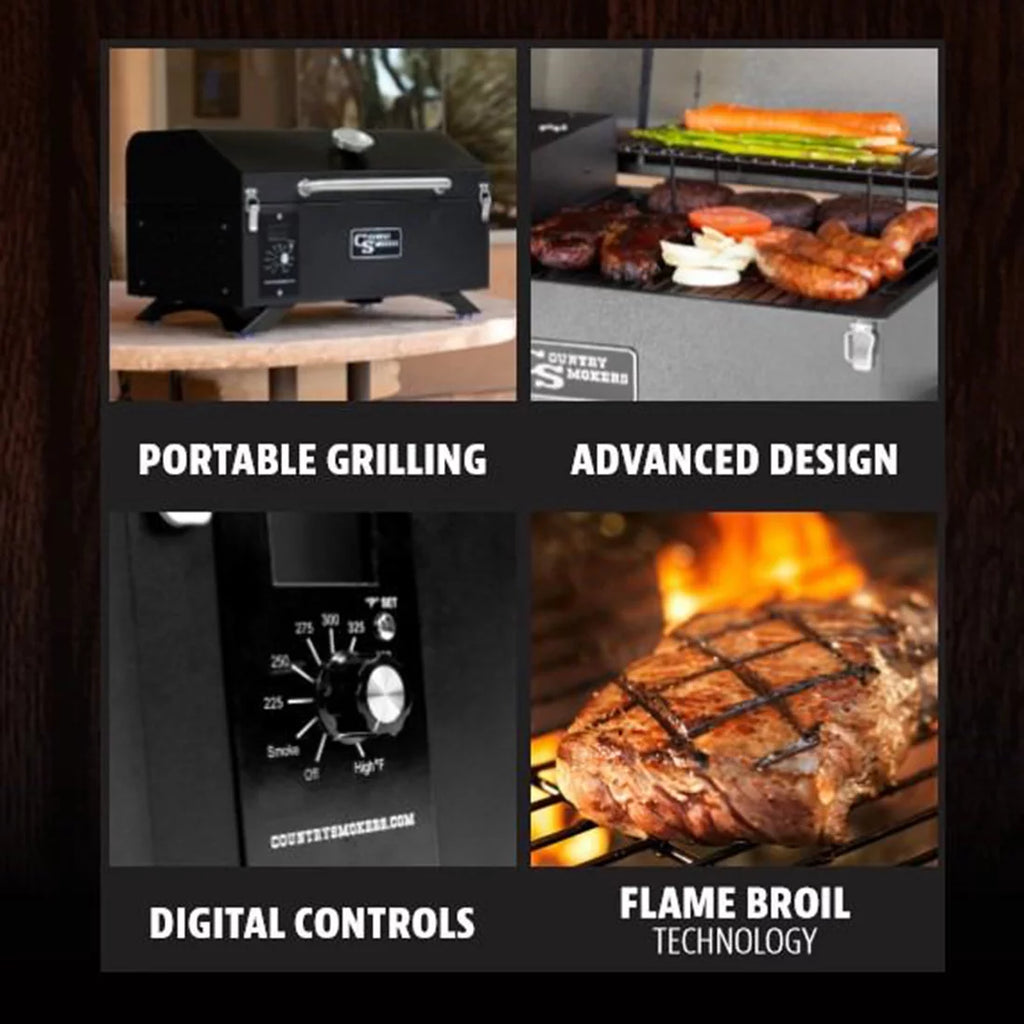 21 sq ft Pellet Grill Q477662
