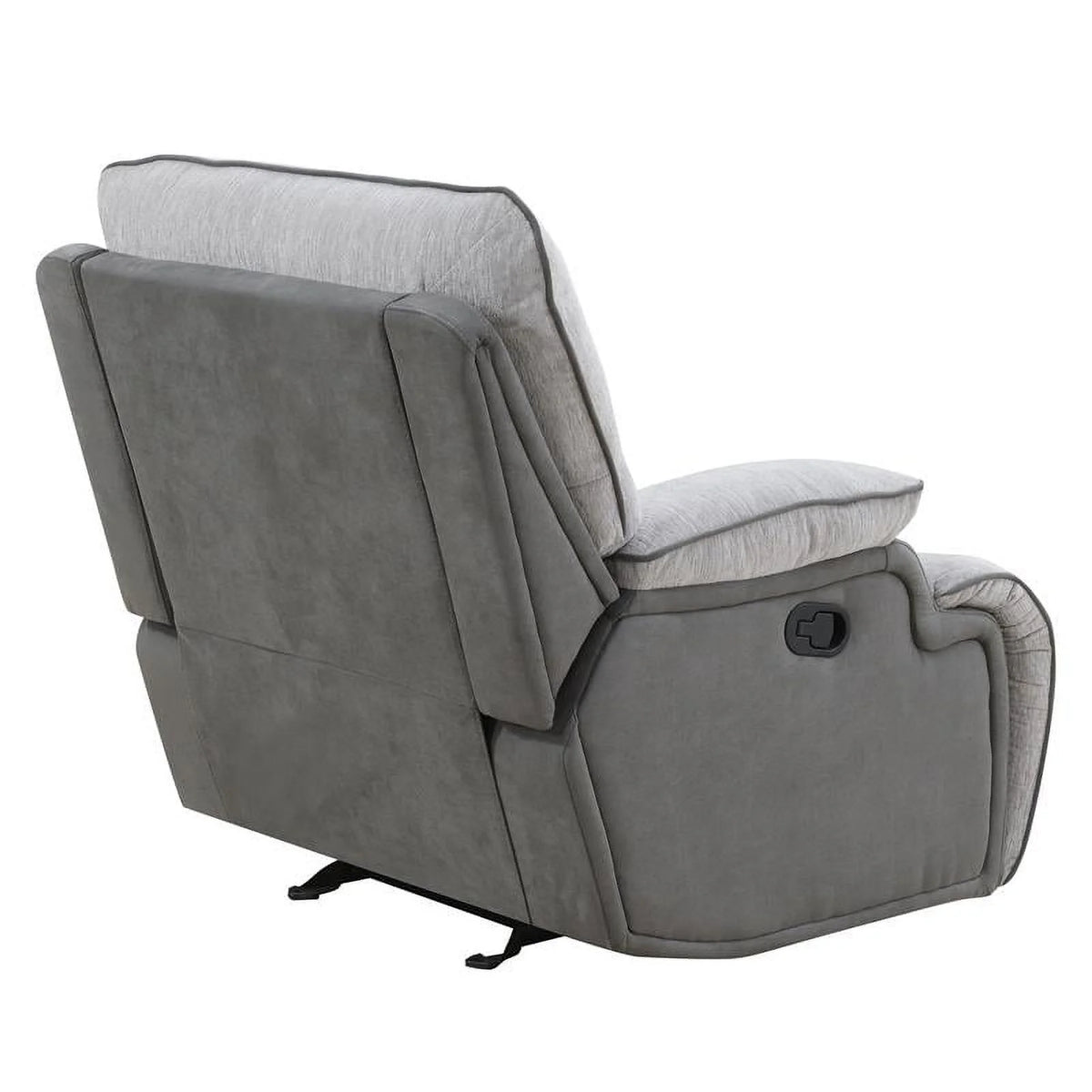 Light Gray Fabric Recliner Chair T8962