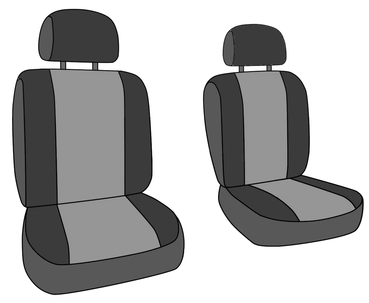 Charcoal Tweed Front Bucket Seat Covers H75526