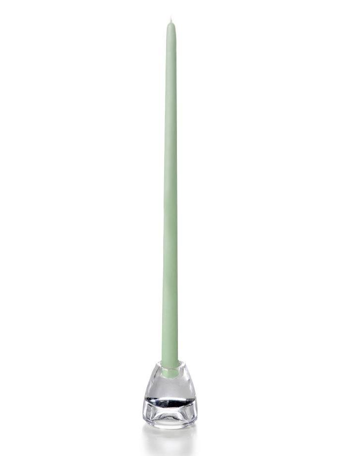 Set of 144 Sage Taper Candles L267