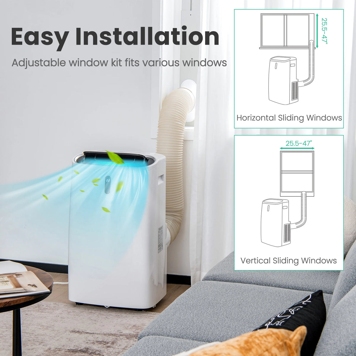 14000 BTU Portable Air Conditioner S79878