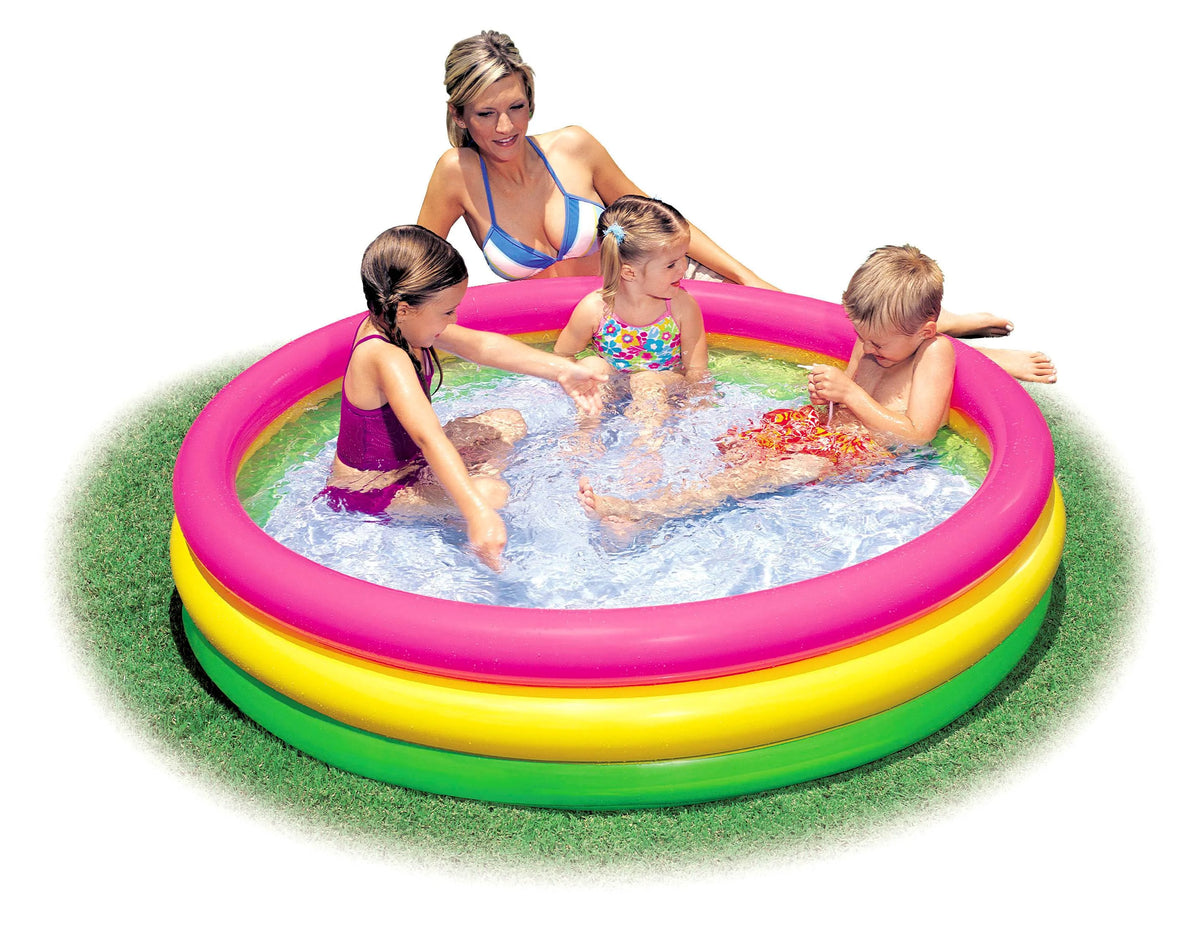 4ft x 13in Inflatable Kid Play Swimming Pool F1756