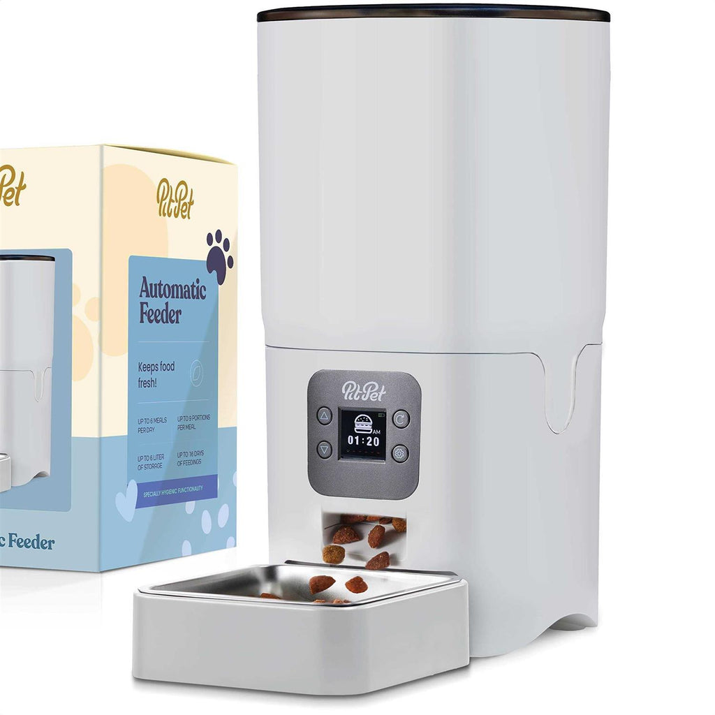 Automatic Cat Feeder 6-L with LCD Screen L9844