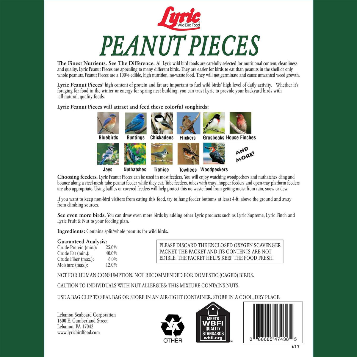 Peanut Pieces Wild Bird Food C14767