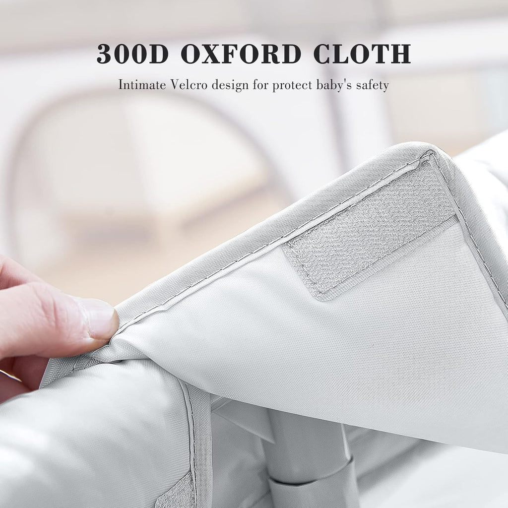 Grey 63”x47” Baby Playpen with Breathable Mesh Y4947