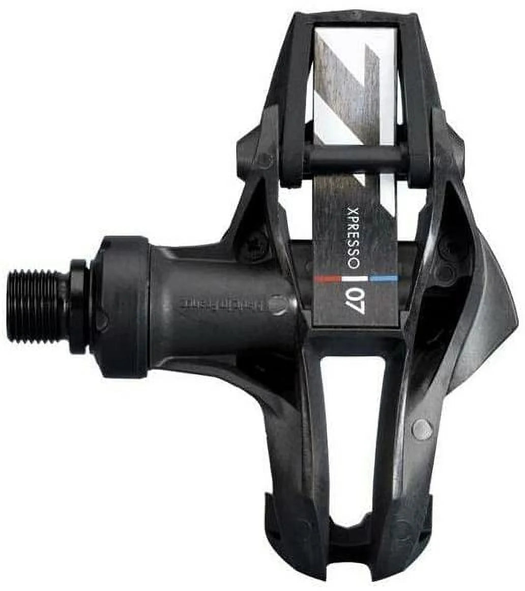 Clipless Pedals 9/16" Steel Axle Carbon Body Black B848