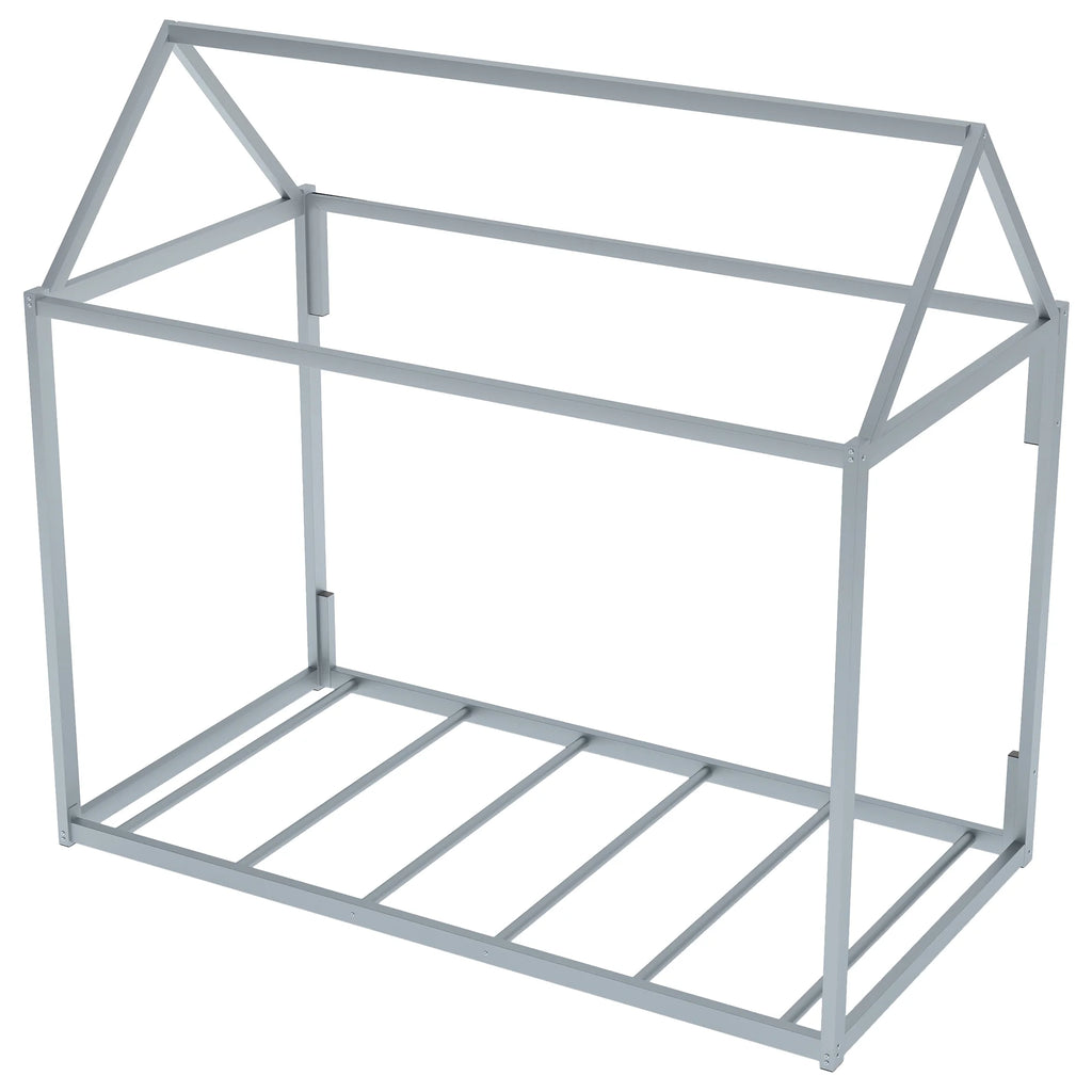 Full Size Metal Tent Bed with Slats R20820