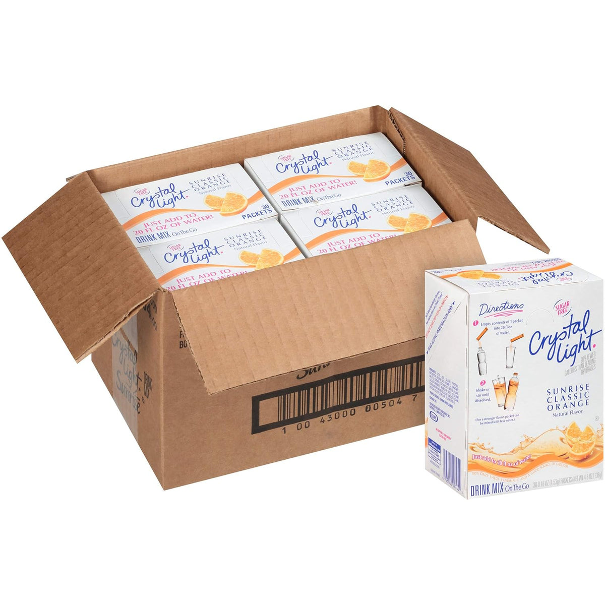 Sunrise Orange Naturally Flavored Powdered Drink Mix, 120 ct R901