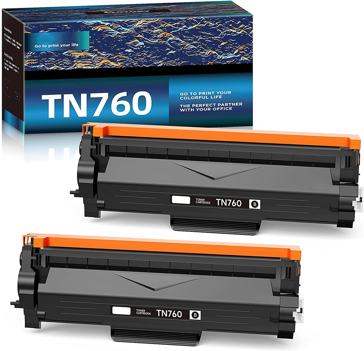 Compatible Toner Cartridge Replacement High Yield Black 4-Pack J390