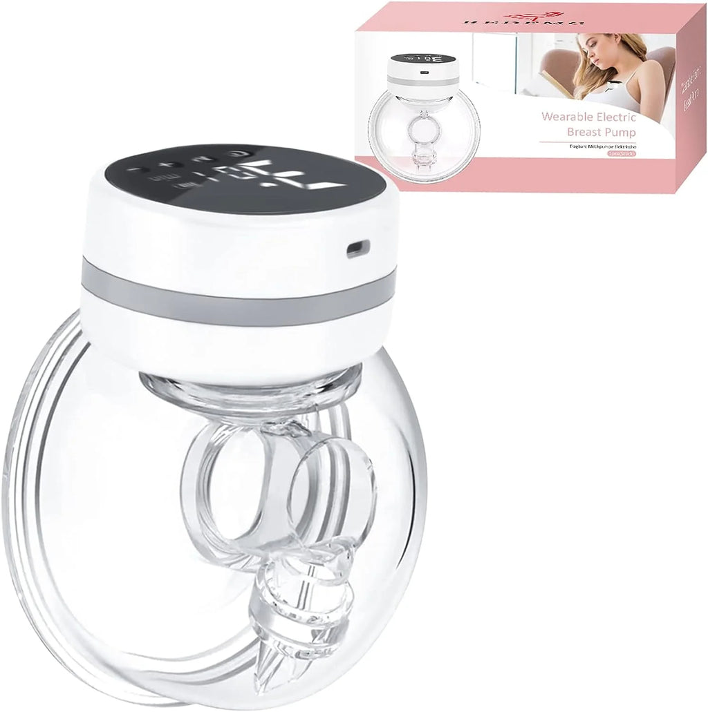 2 Portable Wearable Electric Breast Pumps E584