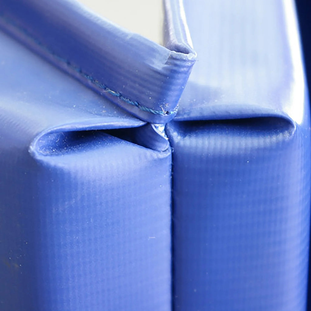 Blue 4x8 Ft x 1-3/8 Inch Folding Gym Mat X513632