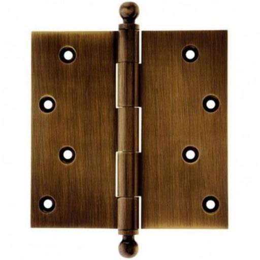 Solid Brass Loose Pin Hinges Oil-Rubbed Bronze - 4 x 4 in. B99837