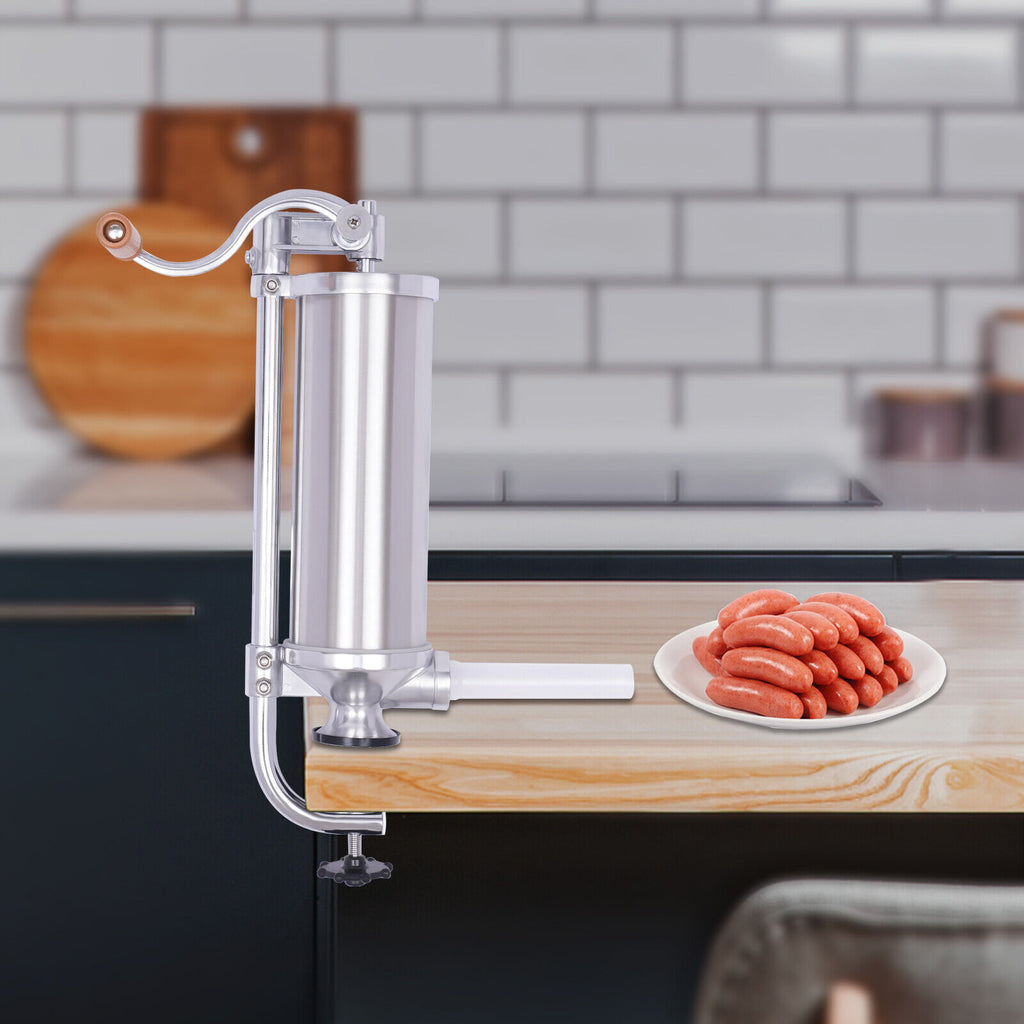 2.5L Stainless Steel Sausage Filler Meat Stuffer O15016