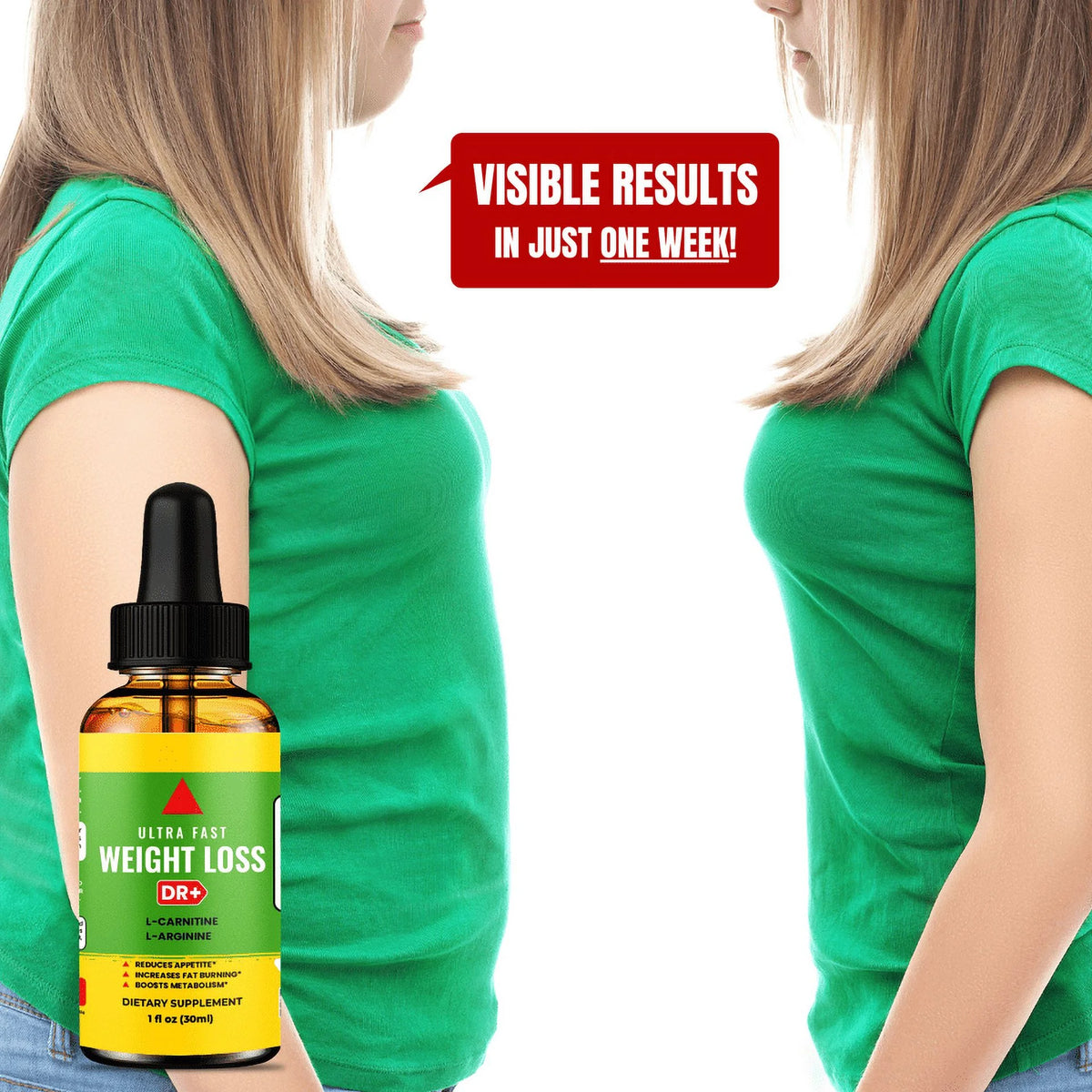 Weight Loss Drops Metabolism Booster Appetite Suppressant P184