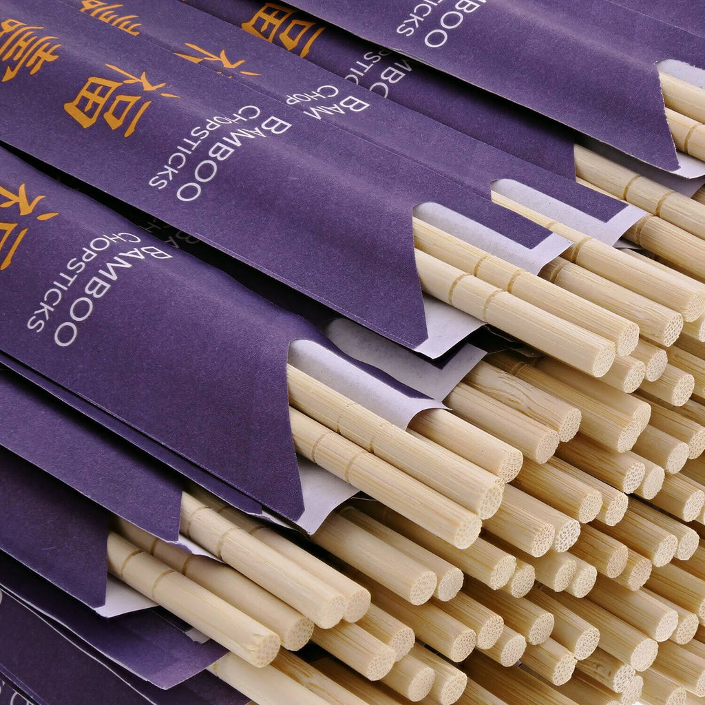 Disposable Bamboo Chopsticks, Case of 1,000 M539279