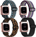 4 Pack Nylon Adjustable Elastic Bands I36056