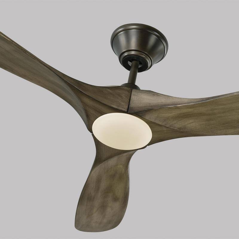 Brushed Steel LED Ceiling Fan P601
