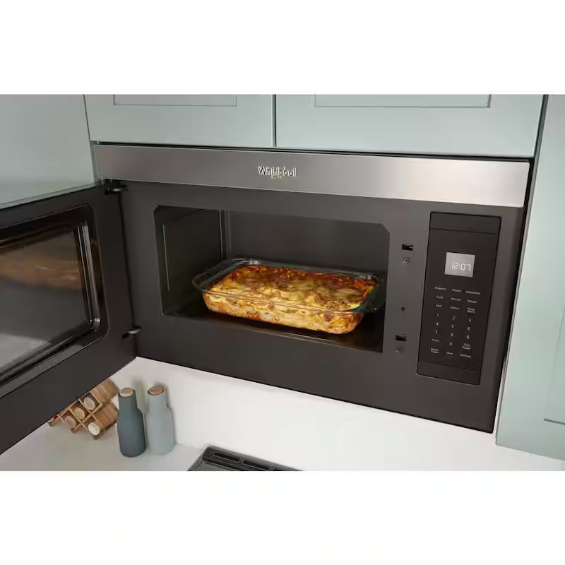 30 in. 1.1 cu. ft. Over-the-Range Microwave in White with Turntable K446247