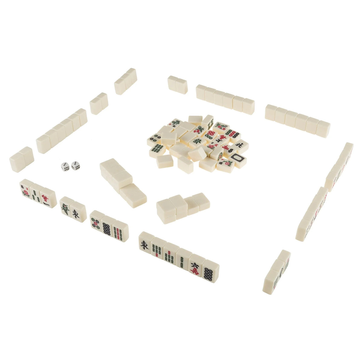 146 Tile Mahjong Set with Dice and Storage Case S150