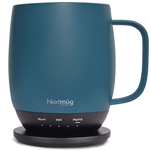 Burgundy 14 oz Self-Heating Coffee Mug P17758