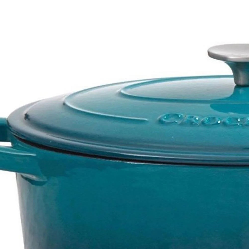 3.5 Quart Cast Iron Pan with 5 and 7 Quart Covered Dutch Ovens I18668
