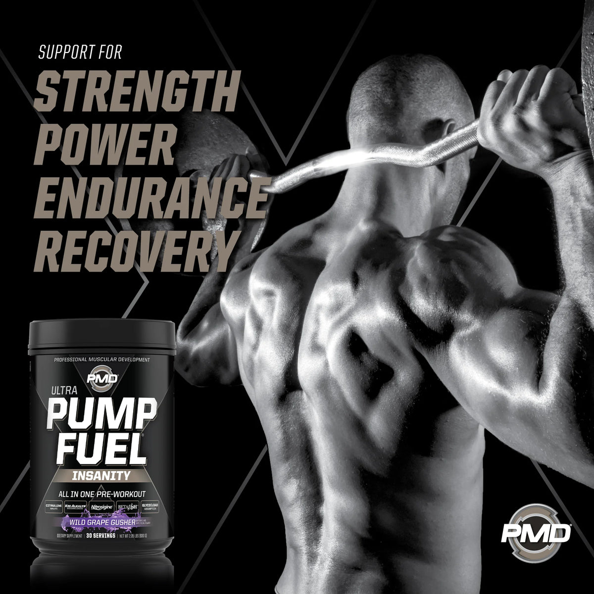 Wild Grape Gusher Pre Workout Drink Mix (30 Servings) P8912