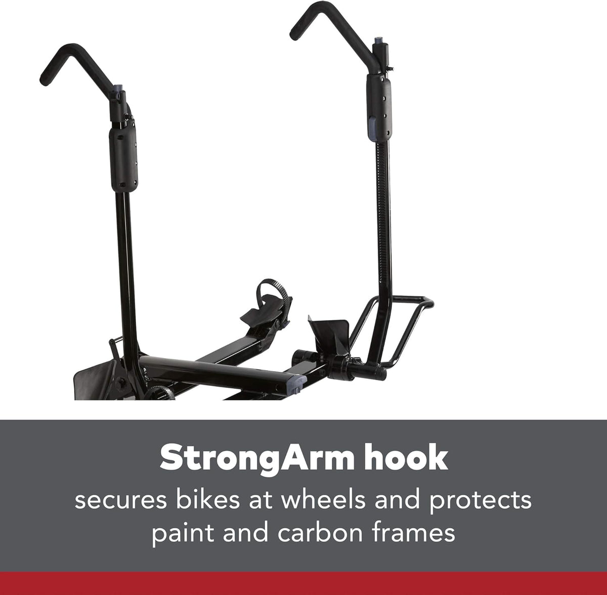 2 Bike Capacity Hitch Mounted Tray Bike Rack O205172