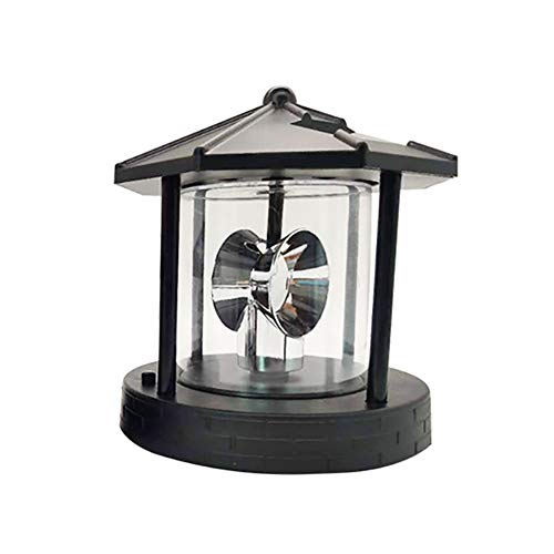 Solar Powered Lighthouse Lamp Outdoor Lights V370191