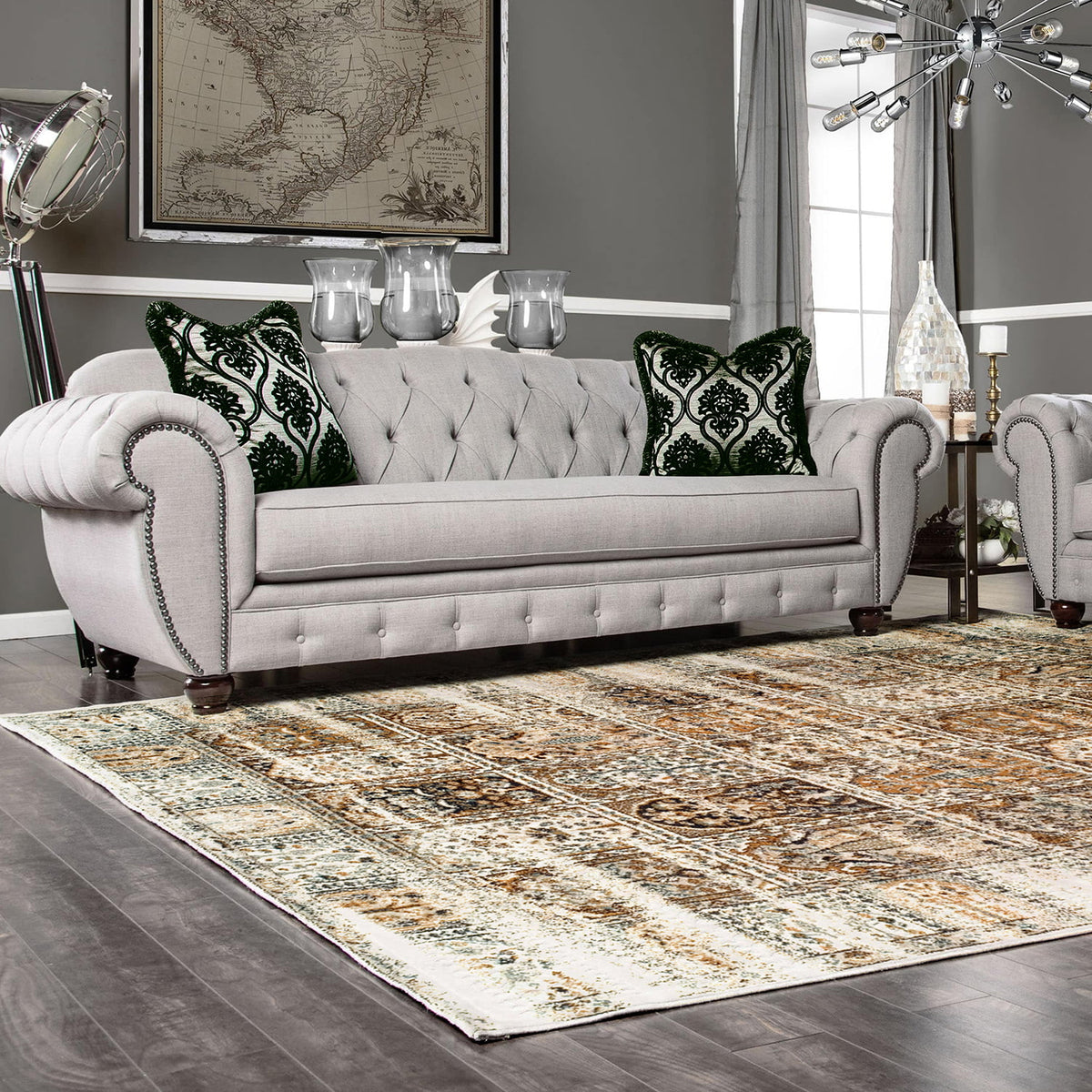 Multi-Colored Area Rug 5' X 8' V357685