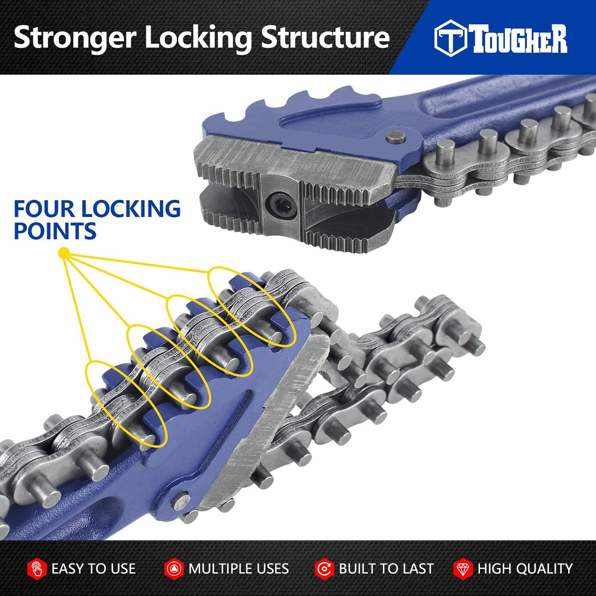 36in Chain Pipe Wrench Chain Tongs P99907