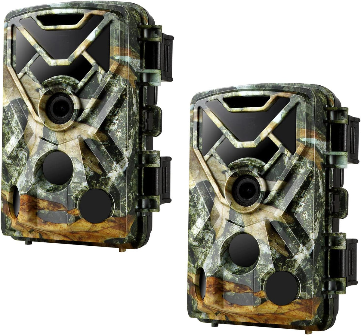 2-Pack Hunting Camera Game Cam 24MP 2.7K Night Vision Waterproof Q2297